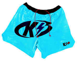 "Spin Cycle" Retro Hoop Shorts